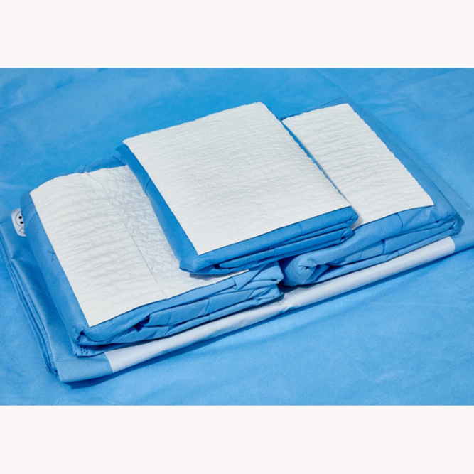 Toalha de mão de papel de tela médica 55gsm 30*40cm/40*40cm - YuChen
