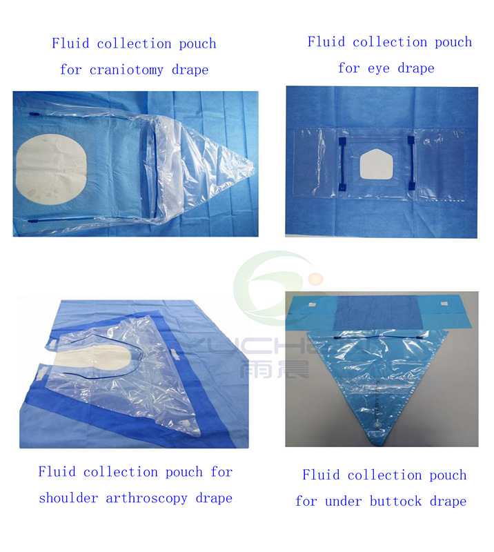 Bolsa de coleta de fluidos médicos para diferentes campos cirúrgicos - YuChen