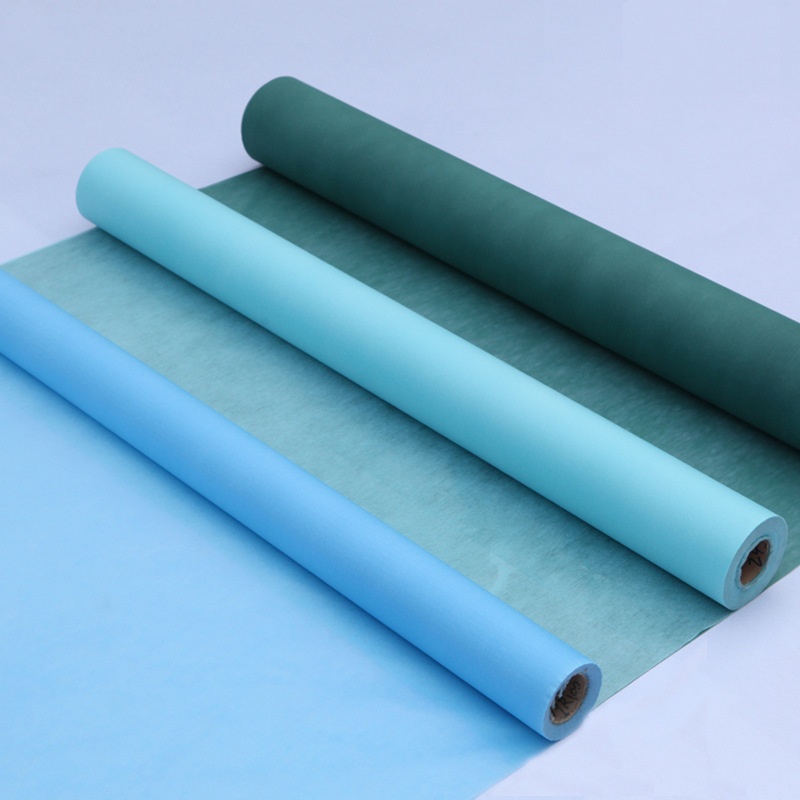 Tecido não tecido 100% viscose azul para uso médico - YuChen