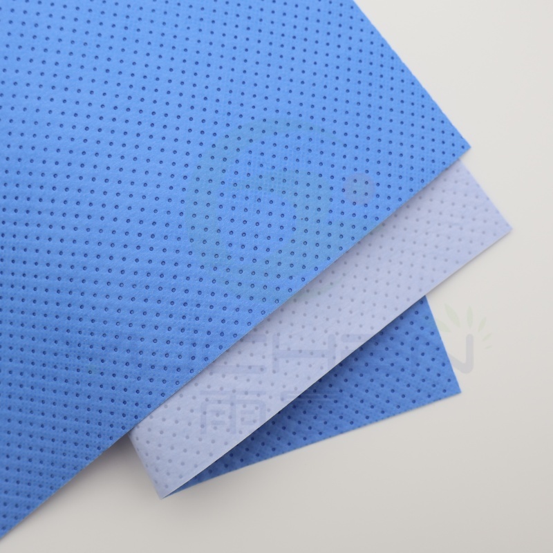 Almofada absorvente laminada hidrofílica SSSPE tecido não tecido para campo cirúrgico - YuChen