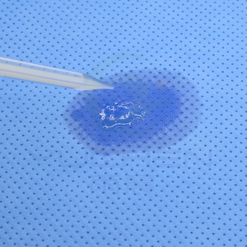 Almofada absorvente laminada hidrofílica SSSPE tecido não tecido para campo cirúrgico - YuChen