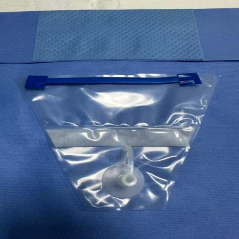 Surgical Drapes with Valve Liquid Collection Pouch - YuChen